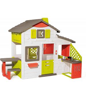 CASITA SMOBY NEO FRIENDS CON COCINITA EXTERIOR - SMOBY810202